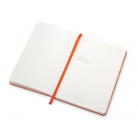 Бизнес-блокнот С3 софт-тач с магнитом, твердая обложка, 128 листов, оранжевый, фото 2