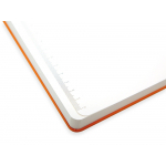 Бизнес-блокнот С3 софт-тач с магнитом, твердая обложка, 128 листов, оранжевый, фото 4