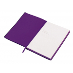 Бизнес-блокнот C1 софт-тач, гибкая обложка, 128 листов, фиолетовый, фото 2