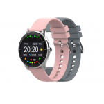 Умные часы HIPER IoT Watch GT, серый/розовый, фото 4