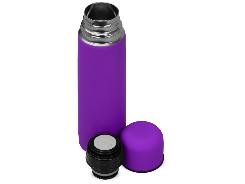 Термос Ямал Soft Touch 500мл, фиолетовый (P) - купить оптом