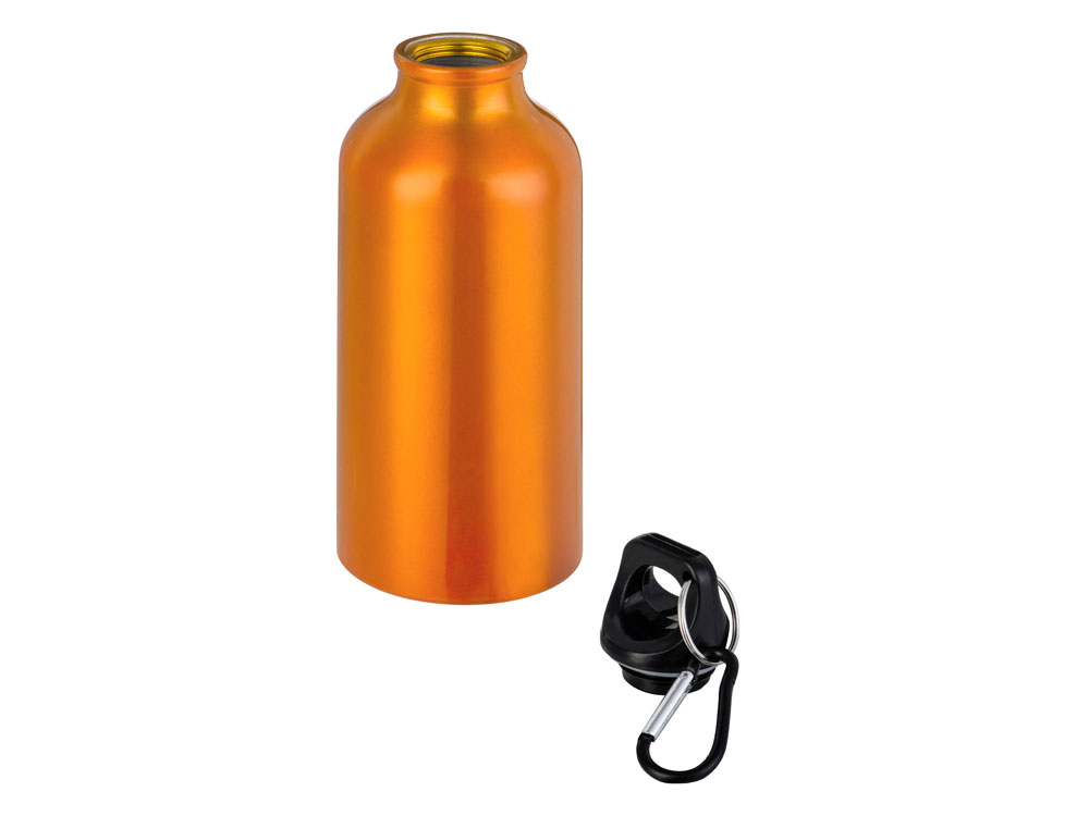 Бутылка Hip S с карабином 400мл, оранжевый (P) - купить оптом