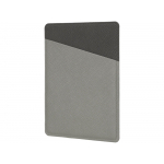Картхолдер на 3 карты типа бейджа Favor, светло-серый/темно-серый, фото 1