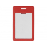 Вертикальный карман из экокожи для карты Favor, красный, фото 2
