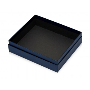Подарочная коробка с эфалином Obsidian L 243 х 208 х 63, синий (P) - купить оптом