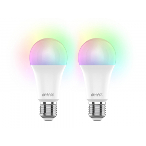 Набор из двух лампочек IoT CLED M1 RGB, E27, белый - купить оптом