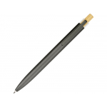 Ручка из переработанного алюминия Blossom, цвет вороненой стали, графит