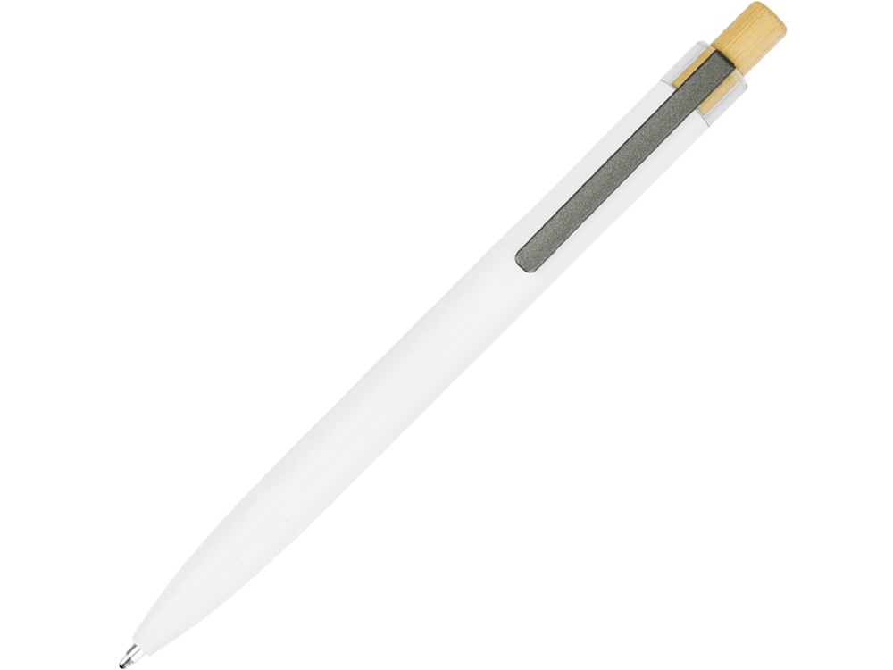 Ручка из переработанного алюминия Blossom, белый - купить оптом