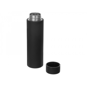 Вакуумный термос с двойными стенками и медным слоем Torso, 480 мл, черный (P) - купить оптом