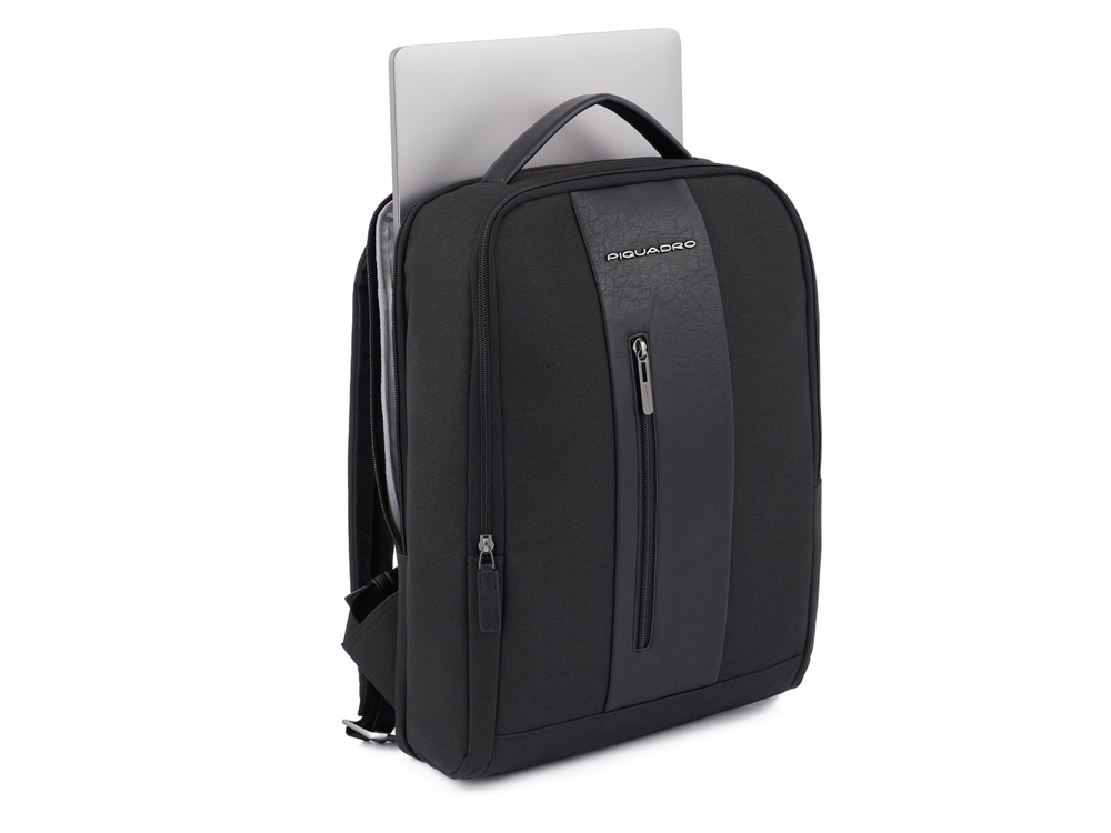 Рюкзак с отделением для ноутбука, Piquadro BRE, Черный, черный - купить оптом