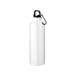 Алюминиевая бутылка для воды Oregon объемом 770 мл с карабином - Белый (P), белый