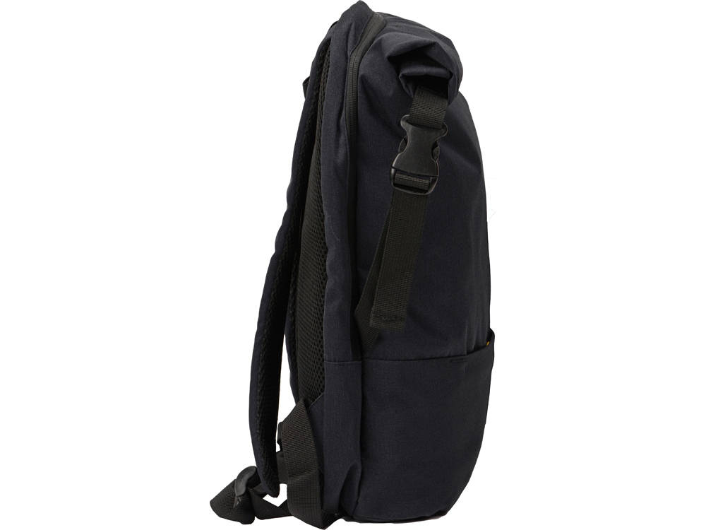 Рюкзак Shed водостойкий с двумя отделениями для ноутбука 15'', черный (P) - купить оптом
