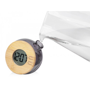 Водяные часы из бамбука Splash Hour, натуральный - купить оптом