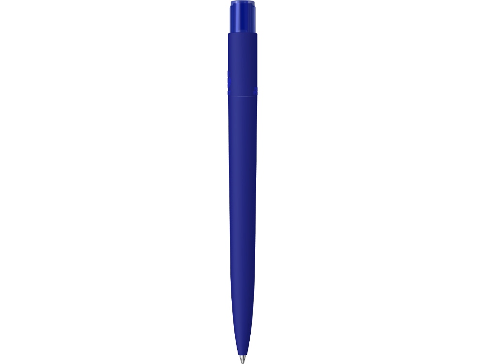 Шариковая ручка RECYCLED PET PEN PRO K transparent GUM soft-touch, синий - купить оптом