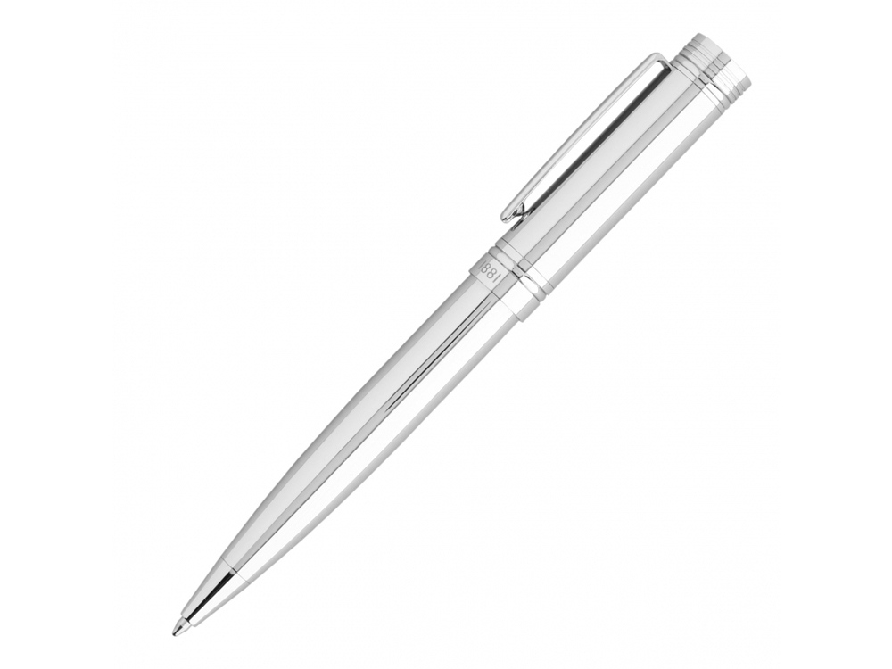 Подарочный набор: ручка-роллер, ручка шариковая. Cerruti 1881, серебристый - купить оптом