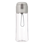 Бутылка для воды стеклянная Refine, в чехле, 550 мл, серый (P) - купить оптом