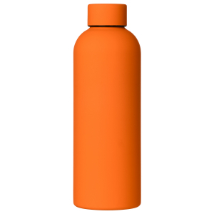 Термобутылка вакуумная герметичная Prima, оранжевая - купить оптом