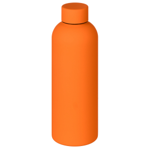 Термобутылка вакуумная герметичная Prima, оранжевая - купить оптом