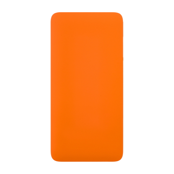 Внешний аккумулятор с подсветкой Ancor Plus 10000 mAh, оранжевый - купить оптом