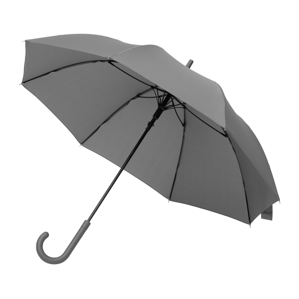 Зонт-трость Phantom, серый - купить оптом