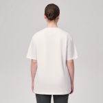 Футболка унисекс KRIS, 100% хлопок, 150 гр., белая (теплого оттенка), размер XXXL, фото 1