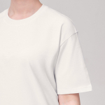 Футболка унисекс KRIS, 100% хлопок, 150 гр., белая (теплого оттенка), размер XXXL, фото 4