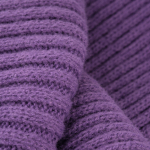 Шарф Forges вязаный, фиолетовый, фото 2