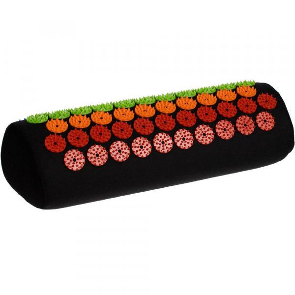 Массажный акупунктурный коврик с валиком Iglu, разноцветный - купить оптом