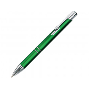 Ручка шариковая Калгари зеленый металлик - купить оптом