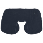 Подушка надувная под голову в чехле, темно-синий, фото 3