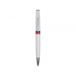 Ручка шариковая Отчизна, белый/триколор, фото 1