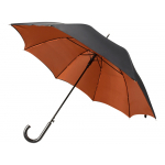 Зонт-трость 1199 Loop с плечевым ремнем, полуавтомат, серый - купить оптом