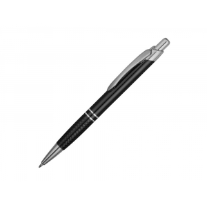 Ручка шариковая Кварц, черный/серебристый - купить оптом
