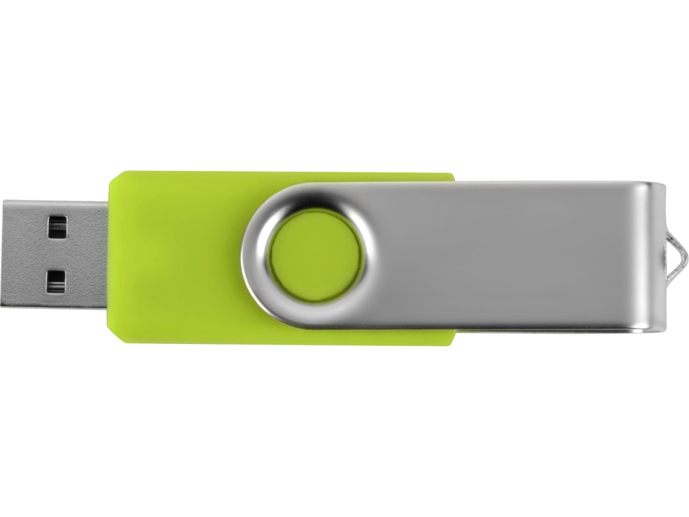 Флеш-карта USB 2.0 32 Gb Квебек, зеленое яблоко - купить оптом