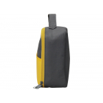 Изотермическая сумка-холодильник Breeze для ланч-бокса, серый/желтый, фото 4