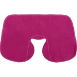 Набор для путешествий Глэм, маска - светло-розовый, подушка, чехол - фуксия, беруши - оранжевый, фото 2