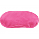 Набор для путешествий Глэм, маска - светло-розовый, подушка, чехол - фуксия, беруши - оранжевый, фото 3