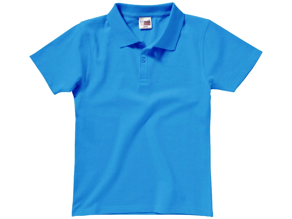 Рубашка поло First детская, голубой - купить оптом
