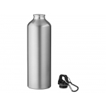Алюминиевая бутылка для воды Oregon объемом 770 мл с карабином - Серебряный, серебристый, фото 1