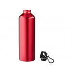 Алюминиевая бутылка для воды Oregon объемом 770 мл с карабином - Красный, красный, фото 1