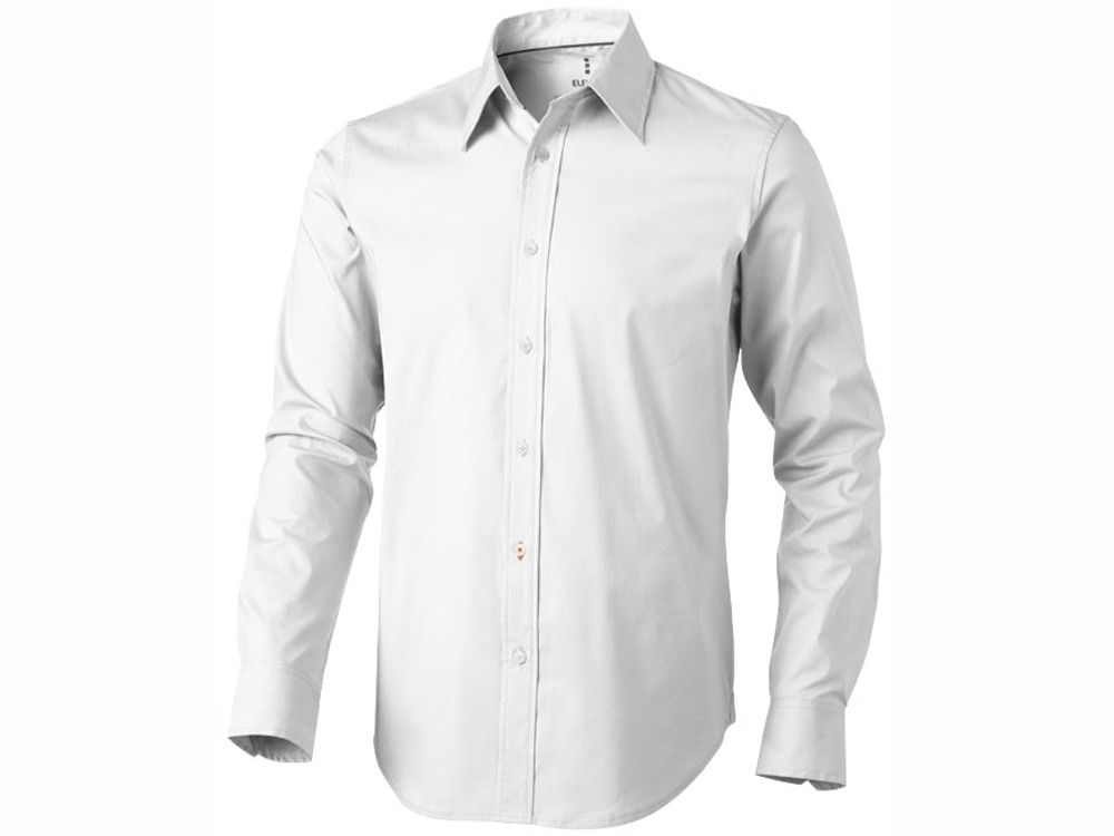 Рубашка Hamilton мужская с длинным рукавом, белый - купить оптом