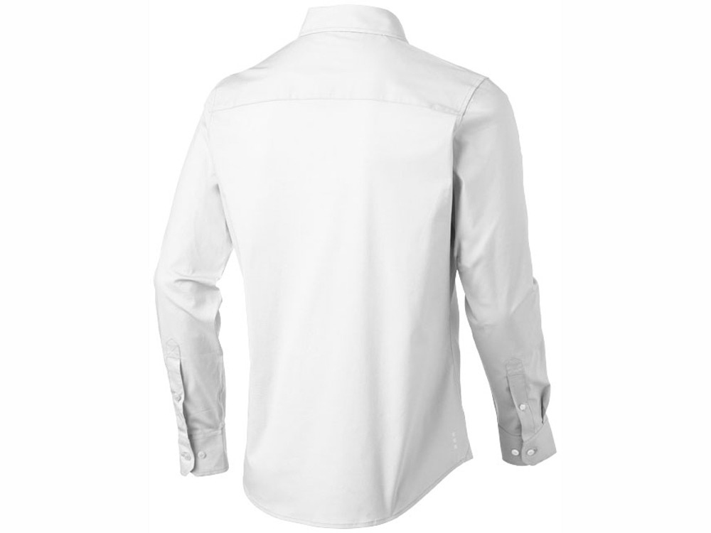 Рубашка Hamilton мужская с длинным рукавом, белый - купить оптом