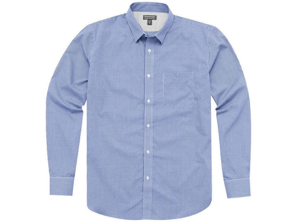 Рубашка Net мужская с длинным рукавом, синий - купить оптом