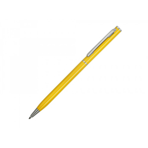 Ручка металлическая шариковая Атриум, желтый - купить оптом