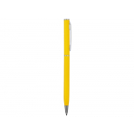 Ручка металлическая шариковая Атриум, желтый, фото 2