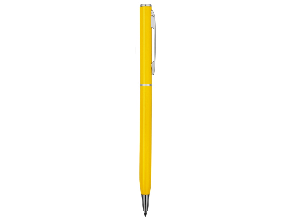 Ручка металлическая шариковая Атриум, желтый - купить оптом