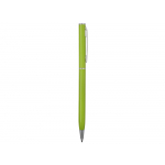Ручка металлическая шариковая Атриум, зеленое яблоко, фото 2
