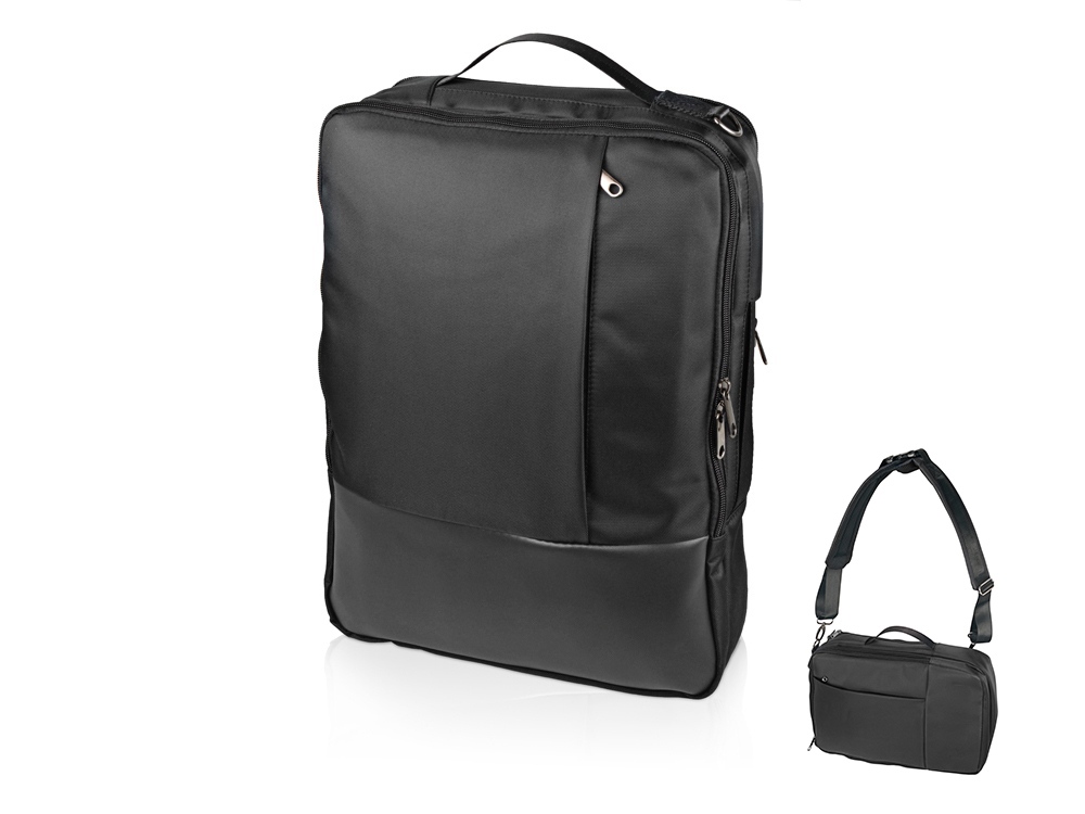 Рюкзак-трансформер Duty для ноутбука, черный (без шильда) - купить оптом