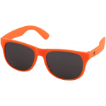 Солнцезащитные очки Retro - сплошные, неоново-оранжевый, фото 4