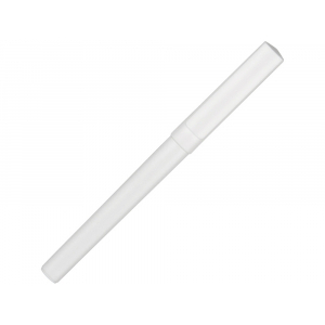 Ручка пластиковая шариковая трехгранная Nook с подставкой для телефона в колпачке, белый - купить оптом